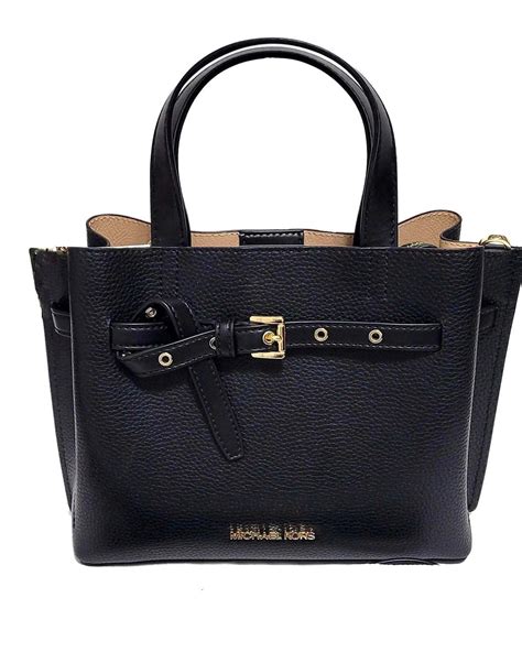 michael kors sac solde|Michael Kors black satchel bag.